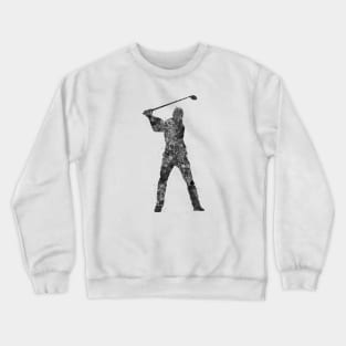 Male golfer Crewneck Sweatshirt